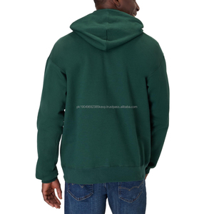Sudadera con Capucha de Invierno Cálida de Manga Larga para Hombre, Diseño al por Mayor, Calidad Premium, Lisa, sin Estampado, MOQ Bajo - Product Image 2
