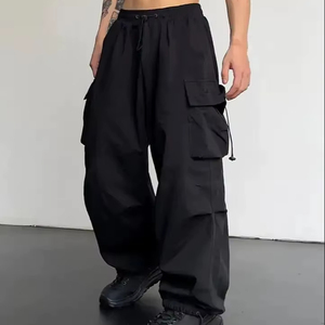 กางเกงผู้ชายแบบมีกระเป๋าหลายใบระบายอากาศได้ดี, กางเกงผู้ชายผ้าฝ้ายน้ำหนักเบา100% ออกแบบได้ตามที่ต้องการ - Product Image 1