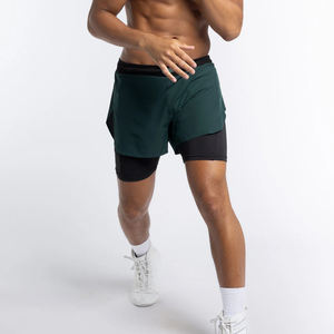 OEM 2025 Designs professionnels Meilleur prix Shorts de boxe pour hommes Séchage rapide Respirant Spandex/Nylon Haute qualité Personnalisé devant - Product Image 1