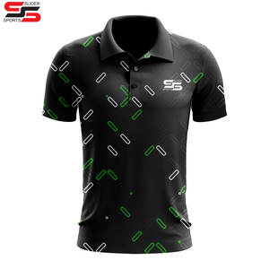 Servicio OEM Camisa con cuello vuelto Logotipo personalizado Ropa de entrenamiento de alta calidad Polos de golf para hombres Ropa informal Top - Product Image 1