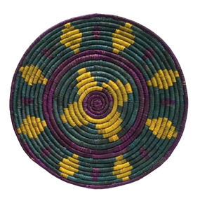 Decor Home Arts Decoration Boho Natural Handwoven <b>Seagrass</b> Wall Hanging <b>Basket</b> Plates - Product Image 6