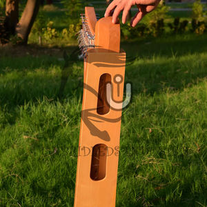 Harpe à levier celtique à 26 cordes, harpe folklorique, musique irlandaise, fabriquée à la main en bois de hêtre, qualité supérieure, livrée avec sac de transport et clé d'accordage - Product Image 5