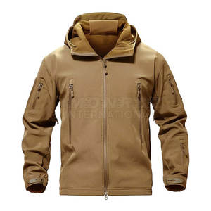 Veste softshell pour homme, grande taille, personnalisable, de haute qualité, à capuche, écologique, prix de gros, best-seller - Product Image 1