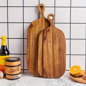 Plateau de service à steak d'acacia pour dîner gastronomique ensemble de planche à charcuterie en bois de l'usine du Vietnam - Product Image 3