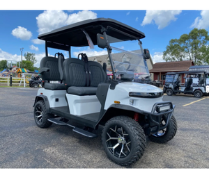 Vente en gros 2025 OEM Chariots de golf électriques industriels tout-terrain 6 places Moteur AC 7,5 kW Vitesse 30 mph - Product Image 2