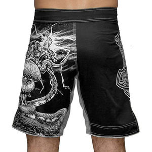 Short d'entraînement MMA pour hommes No Gi Grappling BJJ Muay Thai Fit Gym Durable Workout Athletic Wear jiu jitsu kimono - Product Image 2