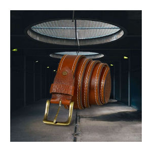 Ceintures en cuir véritable de super qualité pour hommes, longueur personnalisée, disponibles en tailles longues et moyennes, élégantes et durables. - Product Image 1