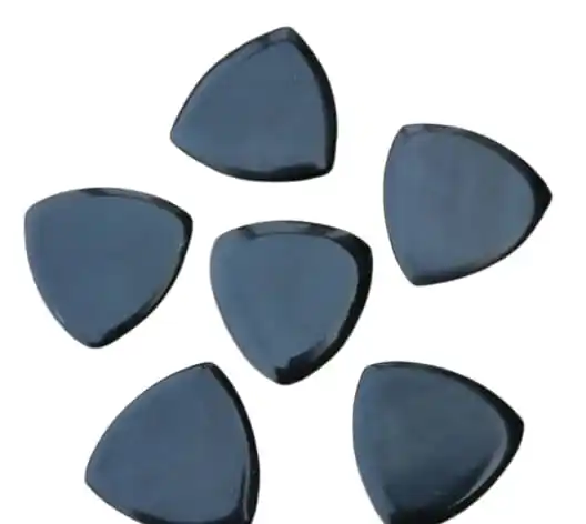 New Buffalo Cow Natural Shahe Thin Guitar Pick Wholesale Price Plectrum Hearted Shape High Quality N
