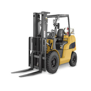 Carretilla elevadora diésel usada Equipo de elevación de almacén de servicio pesado Sistema hidráulico fuerte Construcción de acero duradero Venta al por menor - Product Image 3