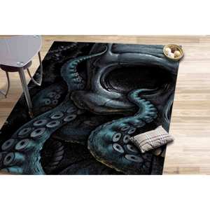 Unique Design Printed Rug, Modern Animal Saloon <b>Front</b> <b>Door</b> Stair Custom Office <b>Decor</b>,Velvet Rug - Product Image 1