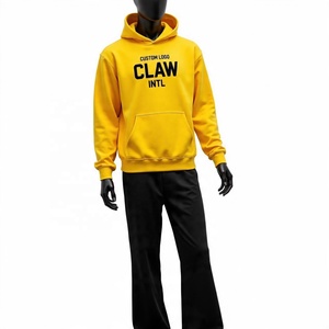 ชุดวอร์มปักลายมีฮู้ดสามชั้นโลโก้สตรีทแวร์ออกแบบได้ตามต้องการ - Product Image 2