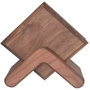 ชุดจานรองแก้วทำด้วยมือและไม้ก๊อกจานรองแก้วไม้ธรรมชาติโดยงานฝีมือเสี้ยว - Product Image 4