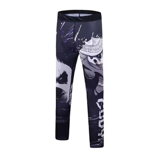 2024 Top Trending Pakistan Made Haute Qualité MMA Spats pour la Formation Respirant BAS quantité minimale de commande Compression Spats Prix Pas Cher - Product Image 2