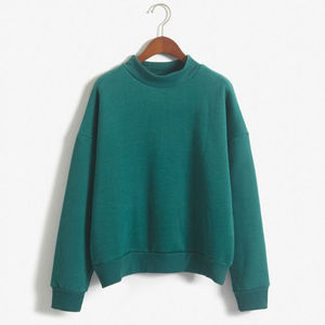 Sudadera Deportiva Informal con Capucha para Mujer, Chaqueta Cortavientos de Color Sólido con Cremallera y Mangas Largas a la Moda - Product Image 3