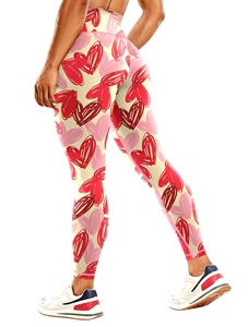 Leggings de sport pour femmes à taille haute en sublimation en gros, logo personnalisé, leggings de course, de gym, de fitness, de yoga - Product Image 6