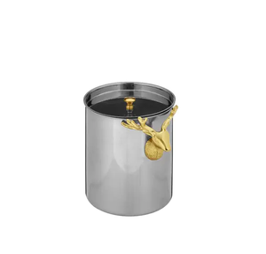 Vente chaude Champagne Aluminium Autonome Nickel Plaqué Vin Refroidisseur Cave avec Seau À Glace à vendre - Product Image 1