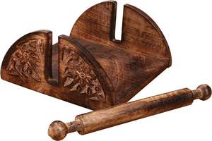 Soporte de madera para granja, servilletero para mesas de cocina, cena, mesas de Picnic, servilletero, Vintage primitivo - Product Image 6