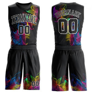 Ensemble d'uniformes de basket-ball réversibles grande taille pour hommes maillot sublimé imprimé vêtements de sport en polyester uniformes de basket-ball réversibles - Product Image 5