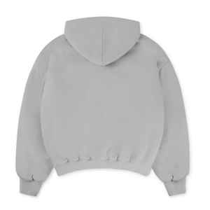 Sweat à capuche personnalisable unisexe haute GSM personnalisé en éponge française coupe régulière 100% coton polaire écologique - Product Image 2