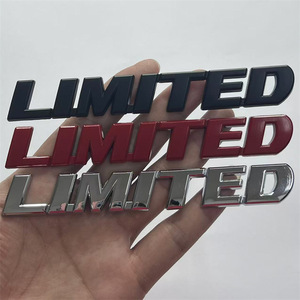 Emblema Metálico para Toyota Highlander LIMITED, Adhesivo para Automóvil - Product Image 2