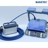 Robot de nettoyage automatique de piscine avec application de contrôle, outil et accessoires, machine d'aspiration