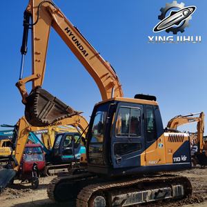 Excavadora Usada Hyundai 110VS de 11 Toneladas, Marca Coreana Original, Mini Excavadora de Orugas Pequeña/Media, de Corea, Motor Yanmar de Segunda Mano - Product Image 5