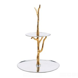 Soporte moderno para tartas para el hogar, Hotel, restaurante, color blanco, diseño único, mármol y Metal, fiesta de cumpleaños, soporte para tartas de matrimonio, utensilios para hornear - Product Image 1