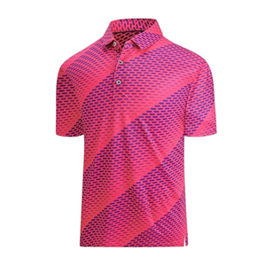 เสื้อโปโลกอล์ฟผู้ชายเสื้อโปโลแขนสั้น100% โพลีเอสเตอร์ระบายอากาศแห้งเร็วกีฬากลางแจ้งกำหนดโลโก้ได้เอง - Product Image 6