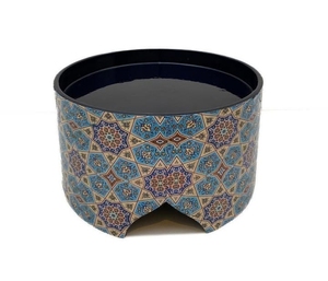 ชามไม้ผลไม้สำหรับตกแต่งห้องครัวห้องนั่งเล่นการออกแบบคลาสสิก MDF เทคนิคขัดเงายั่งยืนสำหรับ Eid - Product Image 1