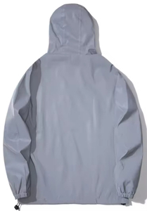 เสื้อแจ็คเก็ตผ้าใบสำหรับผู้ชายและผู้หญิงเสื้อโค้ทแบบพรีเมี่ยมระบายอากาศได้ดีเสื้อกันลมแห้งเร็วเสื้อกันลมด้านหน้า - Product Image 3