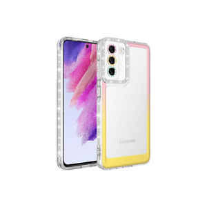 Coque de protection antichoc en silicone à paillettes dégradées de luxe Netzy pour Samsung Galaxy S21 FE - Étui de protection pour 14 Plus - Product Image 1