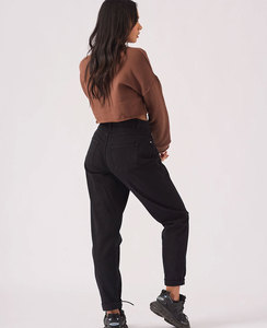 Respirant de haute qualité nouveau meilleur femmes haut court coton matériel abordable conception professionnelle femmes haut court - Product Image 1