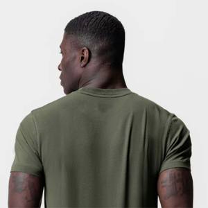 T-shirt de performance durable pour hommes avec technologie d'évacuation de l'humidité pour la gym et la course - Product Image 4