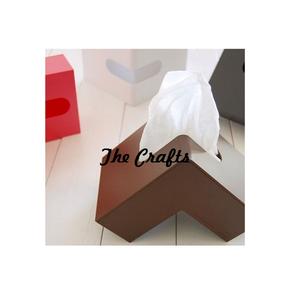 Servilletero de forma Rectangular de madera con caja de pañuelos de la mejor calidad para uso en decoración de fiesta de boda - Product Image 6