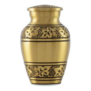 Amazon Top Vente Urne Funéraire Artisanale en Métal de Haute Qualité, Belle et Belle Conception pour les Cendres de Crémation Meilleur Prix-ACW - Product Image 2