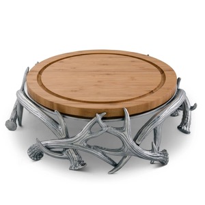 Support à gâteau en bois et résine support à dessert décoratif élégant pour fête d'anniversaire de mariage et utilisation de cuisine à domicile moderne d'Inde - Product Image 2