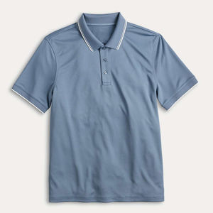 Camisetas Polo de calidad premium manga corta personalizada su logotipo marca 100% algodón de talla grande cuello vuelto Polo para hombres - Product Image 4