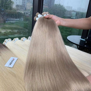 Extensions de cheveux en vrac de qualité supérieure, 100 grammes, super double trame, lisses, 30 pouces, texture lisse vietnamienne, prix de gros - Product Image 1
