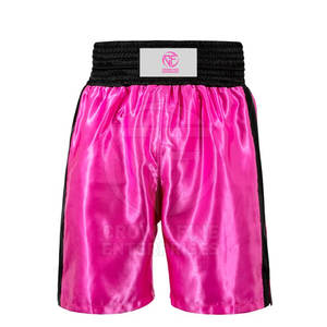 กางเกงขาสั้นชกมวยสำหรับผู้ชายกางเกงขาสั้นผ้าโพลีเอสเตอร์น้ำหนักเบามี100% ออกแบบได้ตามต้องการสไตล์ล่าสุด - Product Image 1