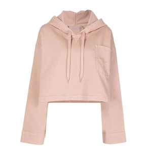 Sudadera con Capucha Corta de Algodón para Mujer, Moderna, Suave y Transpirable para Comodidad y Estilo Diarios, Precio Bajo - Product Image 3