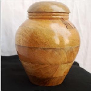 Urna de cremación de madera artesanal, urna conmemorativa decorativa con tapa para cenizas de adultos, urna de diseñador funerario - Product Image 2