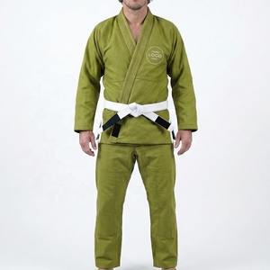 Kimono Profesional Unisex para Jiu Jitsu Brasileño (BJJ) 440GSM de Algodón con Tejido Perla para Luchadores # 60 Artículos de Artes Marciales Duraderos y Transpirables - Product Image 1