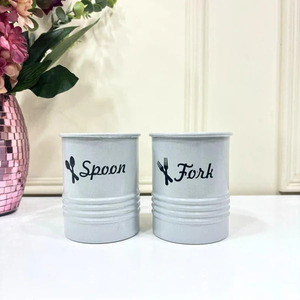 Restaurante de lujo Mesa estética Cubiertos Organizador de almacenamiento Soporte de utensilios para mostrador de cocina - Product Image 2