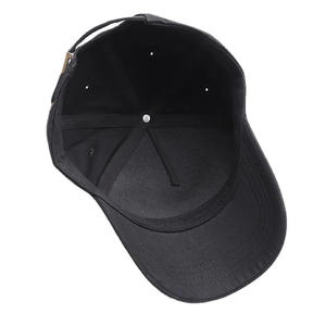 Gorra de béisbol de 5 paneles de alta calidad, gorra deportiva bordada impermeable al por mayor personalizada, negra para hombres y mujeres, bordado a mano al aire libre - Product Image 4