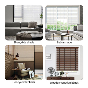 ม่านม้วนแบบแมนนวลทันสมัยพร้อมรางบน-ล่างแบบใหม่สำหรับห้องพักโรงแรม - Product Image 6