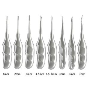 ชุดลิฟต์ทันตกรรมอุปกรณ์ผ่าตัดแบบโค้งสแตนเลสสำหรับถอนฟันลิฟต์ทำฟันดีไซน์ใหม่ - Product Image 1