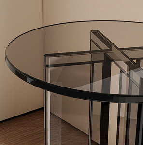 Minh bạch <span class=keywords><strong>Acrylic</strong></span> Bàn cà phê tùy chỉnh màu sắc bảng dễ dàng để di chuyển Mô hình phòng trang trí <span class=keywords><strong>Acrylic</strong></span> bảng bên - Product Image 6