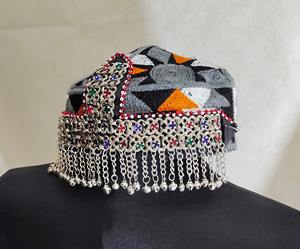 Pasador de Pelo Afgano Unisex Vintage, Tradicional, Hecho a Mano, Étnico Pashtún, con Bordado de Flores - Product Image 4