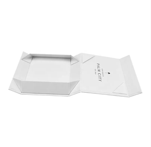 Caja de embalaje de regalo plegable magnética de lujo Logotipo personalizado impreso con lámina de oro Hecho Vietnam Laminación mate Revestimiento UV en relieve - Product Image 2