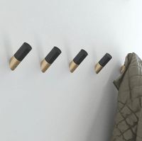 Crochet traditionnel en bois massif en métal mural pour cuisine salle de bain maison bureau décoration murale armoire patère fabriqué en Inde 2025